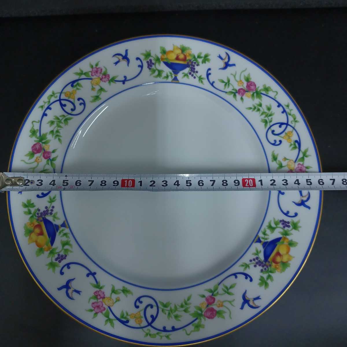  камень )① прекрасный товар 2 листов HAVILAND Haviland Limo -ju Rnessa nsRenaissance. тарелка plate мелкая тарелка 26cm 220628 E1-2