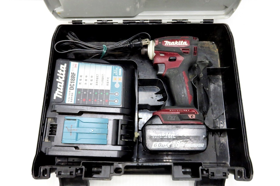 下松)makita マキタ 充電式インパクトドライバ TD171DGX 18V 6.0Ah