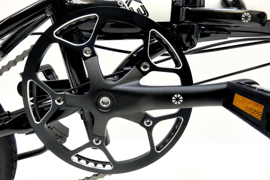 下松)ダホン DAHON K3 2018年モデル アルミ 折りたたみ自転車 バイク サイズフリー 1×3速 ホワイト×ブラック 3