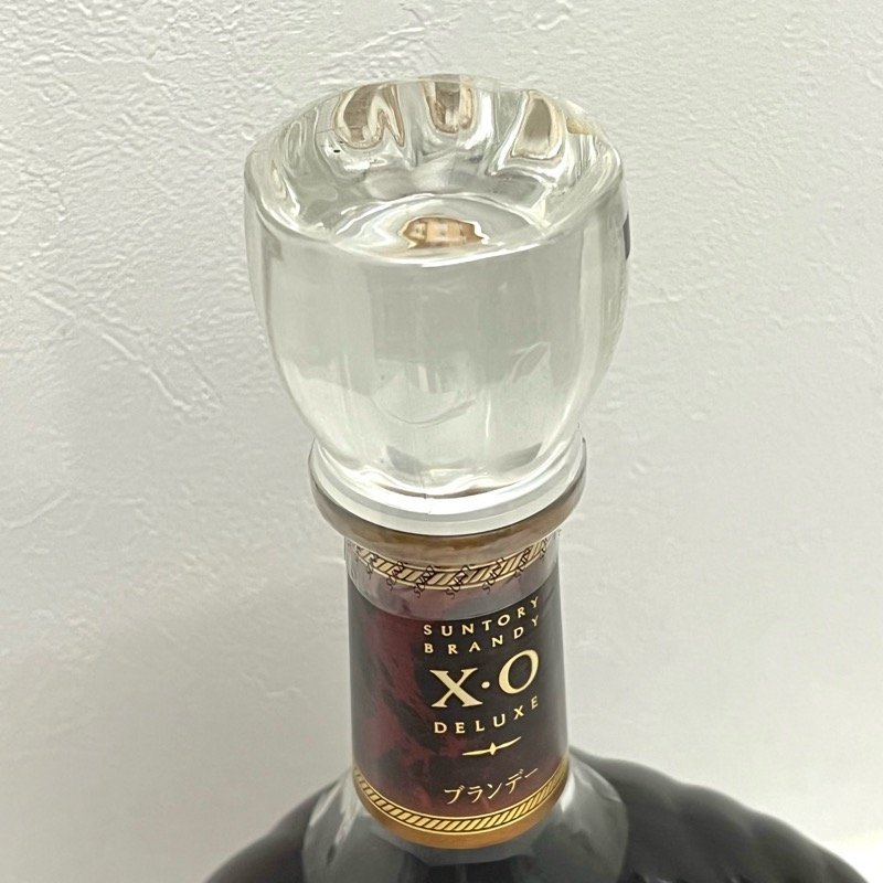 SUNTRY サントリー DELUXE デラックス X.O 700ml 40度 ブランデー 未開栓 古酒 (U)_画像5
