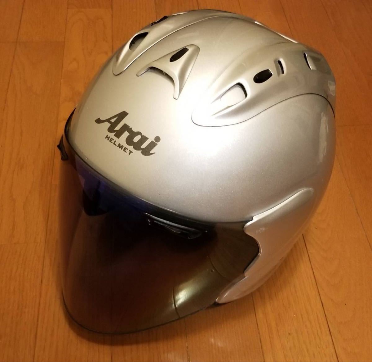 Arai(アライ) SZ-Ram4 ジェットヘルメット アルミナシルバー size:XL
