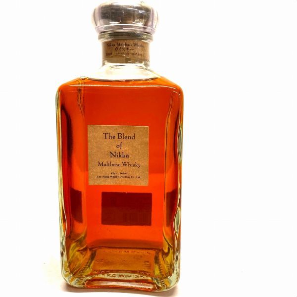 未開栓】2本セット ザ ブレンドオブ ニッカ 660ml 45%/フロムザバレル