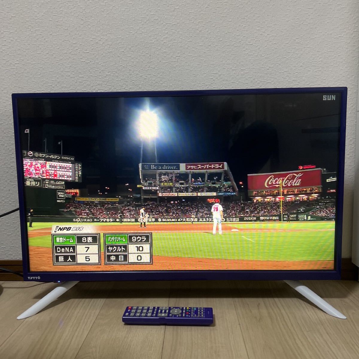 ◆SANSUI ハイビジョンLED液晶テレビ 32V型 ミッドナイトパープル◆