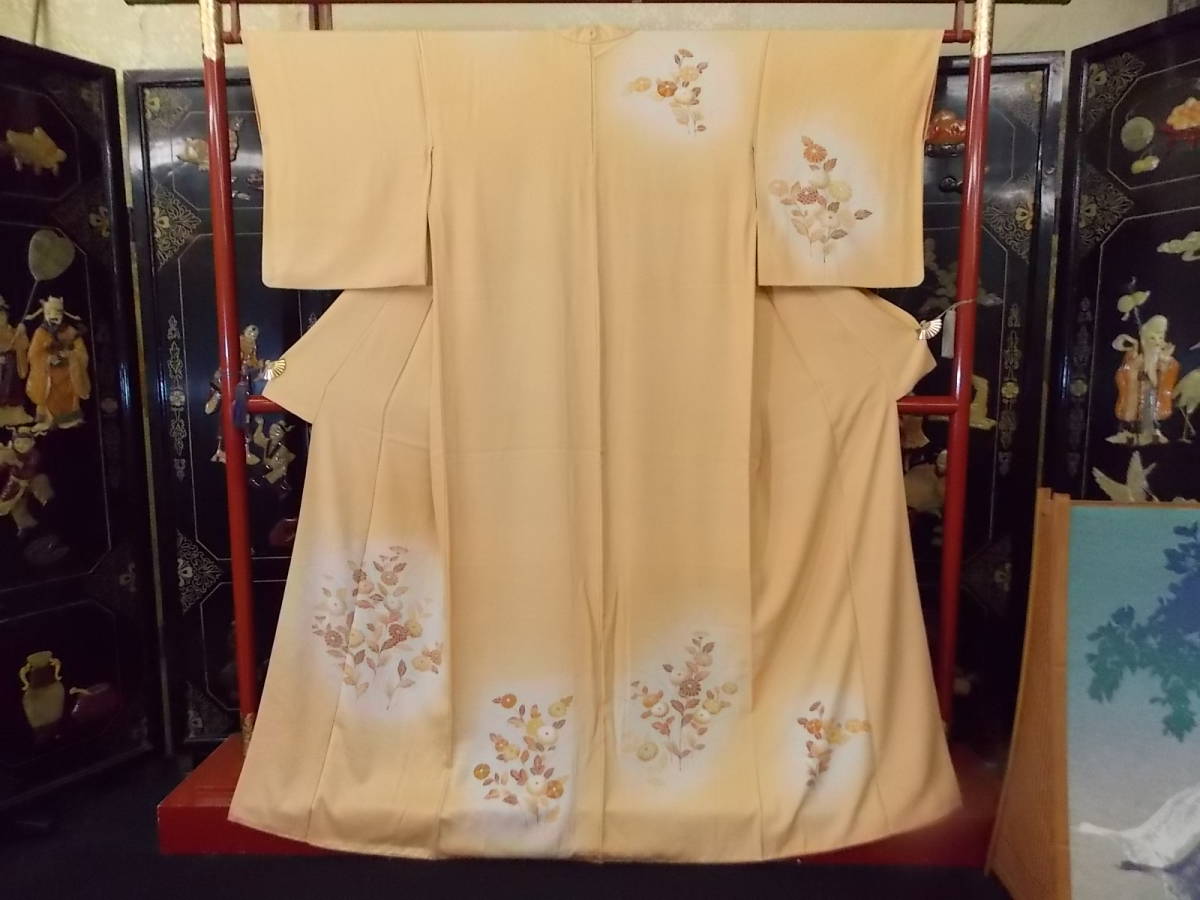 少し豊富な贈り物浴衣/水着付下げ 金糸刺繍 鳳凰花文 反端付き m-2s164 www.deshpost.com