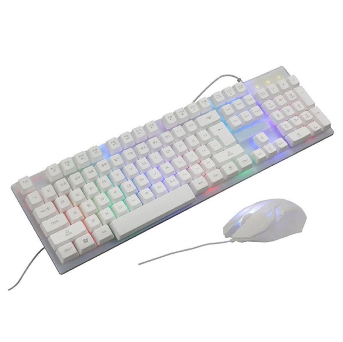ゲーミングメカニカルキーボード マウスセット 防水 白 ゲーミングキーボード|Yahoo!フリマ(旧PayPayフリマ) ゲーミングメカニカルキーボード マウスセット 防水 白 ゲーミングキーボード|Yahoo!フリマ(旧PayPayフリマ)