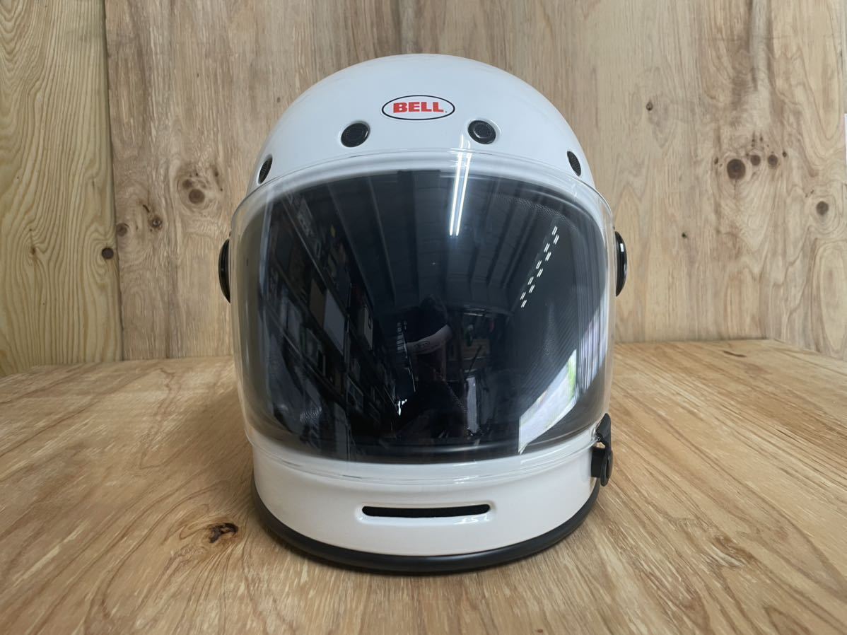 日本製 超美品☆初期型 BELL BULLITT ベルブリット ホワイト/XL | www
