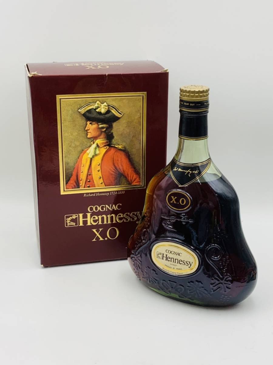 未開栓】Hennessy ヘネシー XO 金キャップ グリーンボトル ブランデー