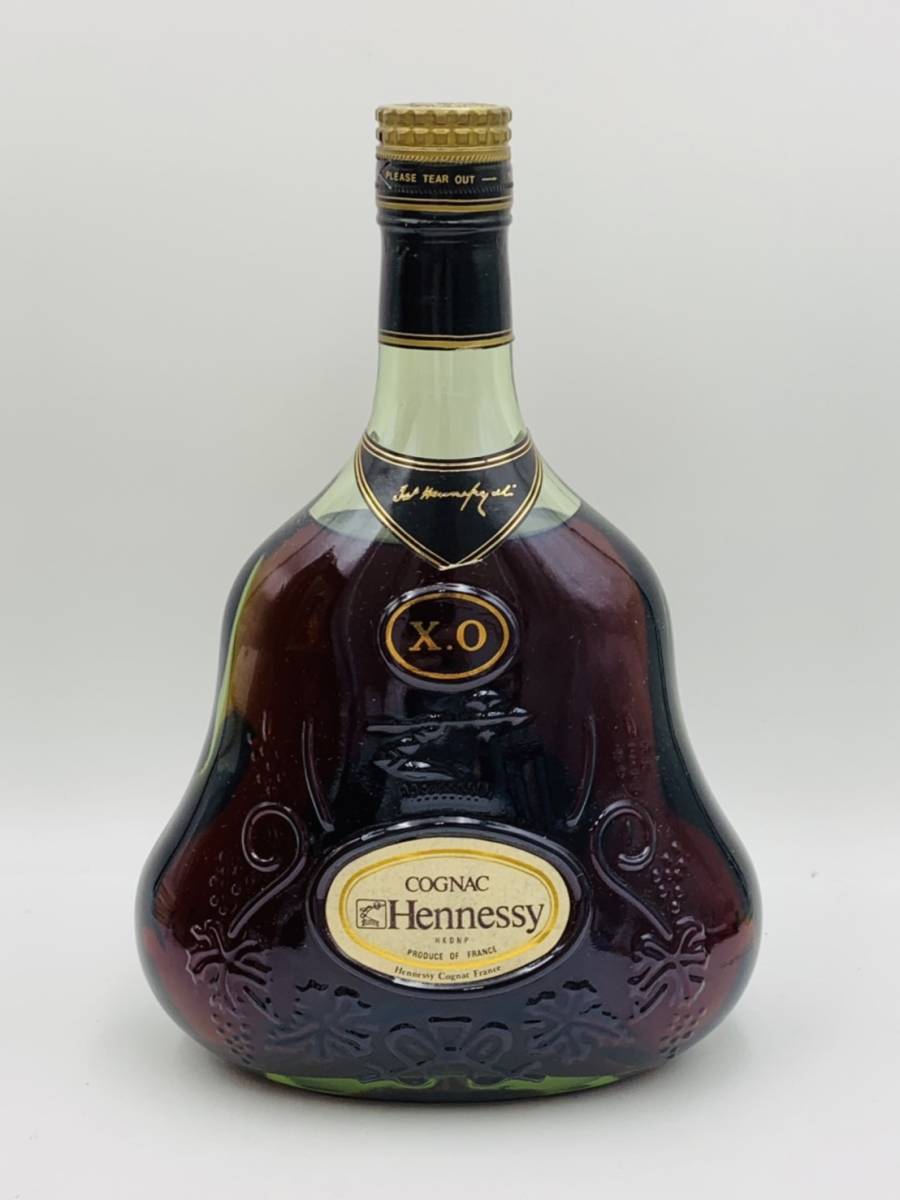 未開栓】Hennessy ヘネシー XO 金キャップ グリーンボトル ブランデー