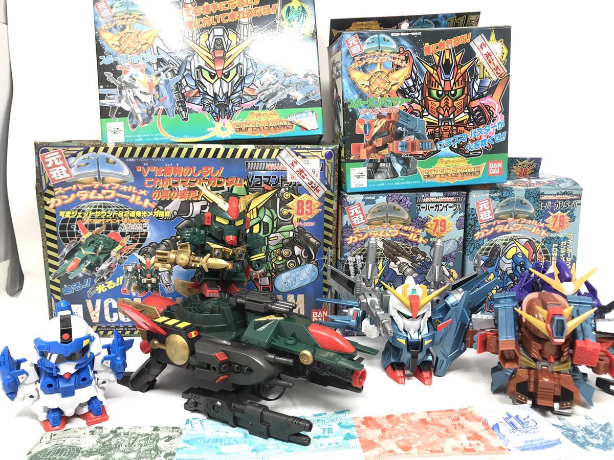 SDコマンド戦記2 ガンダムフォース SUPERGARMS 5体 ☆1円~☆ BANDAI