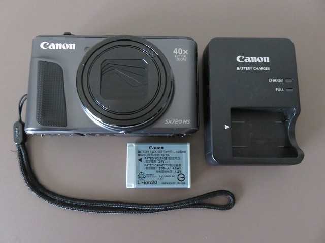 Canon PowerShot SX720HS 光学40倍 2030万画素 WI-FI 手振補正 動画