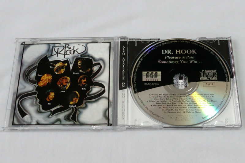 AOR ★ Dr. Hook / Pleasure & Pain + Sometimes You Win　2in1CD　輸入盤/中古_画像2