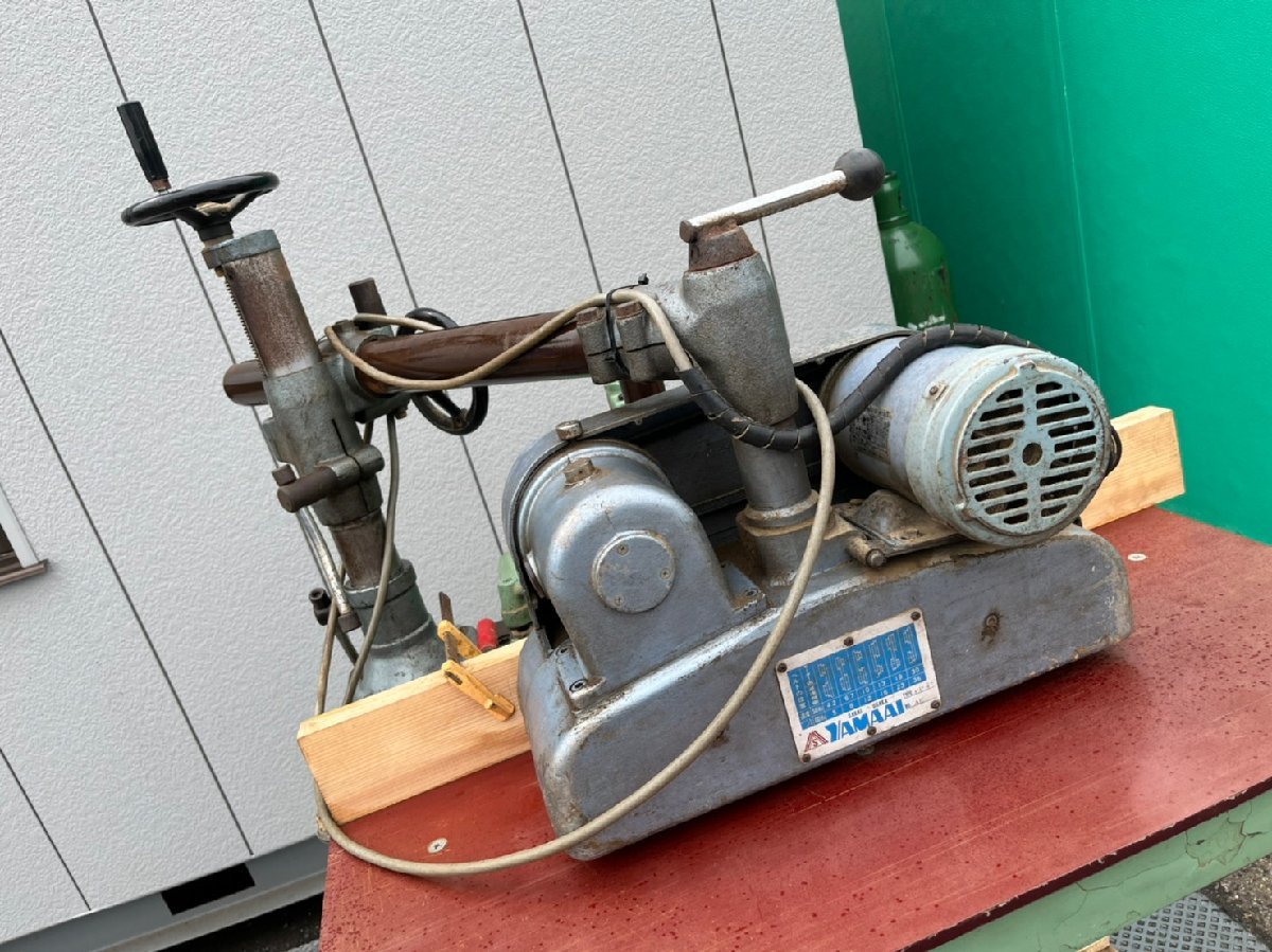 面取り機 庄田鉄工 SM-123 木工機械【工場引上げ品】【現状有姿 面取り機 庄田鉄工 SM-123 木工機械【工場引上げ品】【現状有姿
