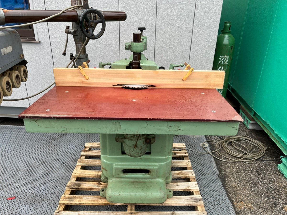 面取り機 庄田鉄工 SM-123 木工機械【工場引上げ品】【現状有姿 面取り機 庄田鉄工 SM-123 木工機械【工場引上げ品】【現状有姿