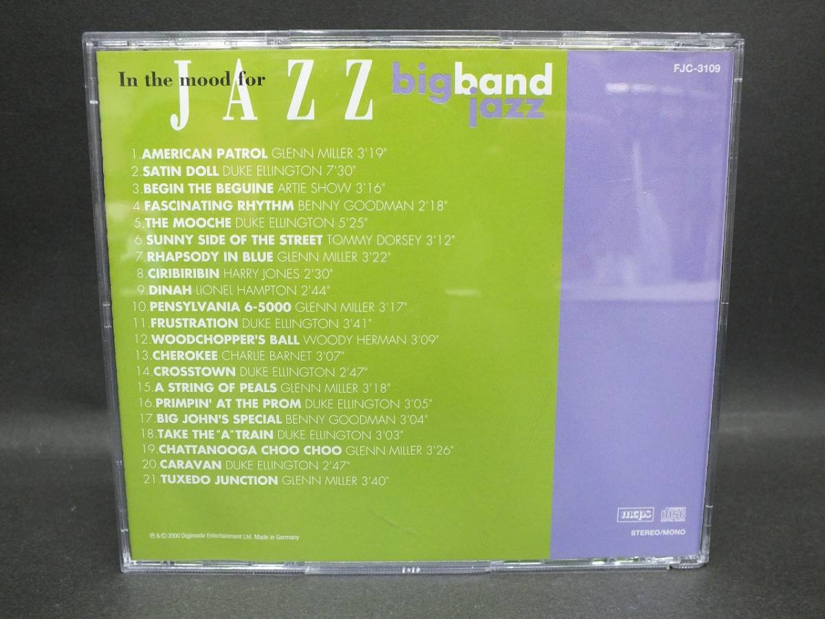 〇　CD　BIG BAND JAZZ「Glenn Miller…」FJC-3109_画像2