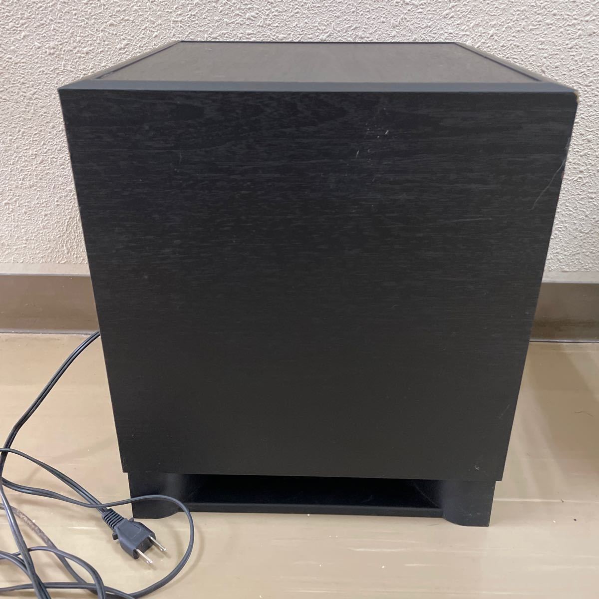 YAMAHA サブウーファー YST-SW010 ブラック 黒 ヤマハ スピーカー