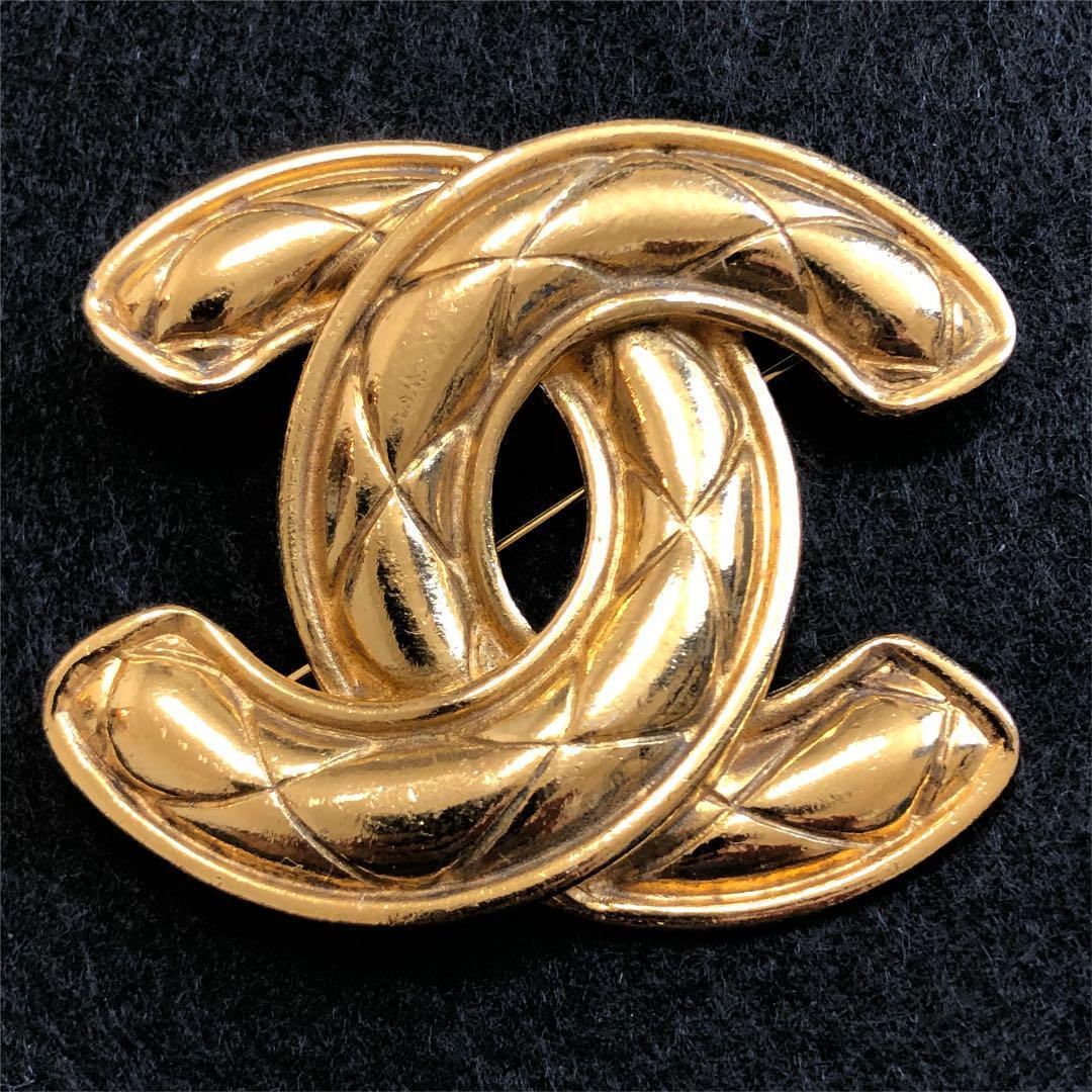 アクセサリー/--/GLD/ブローチ/ココマーク/マトラッセ/ヴィンテージ