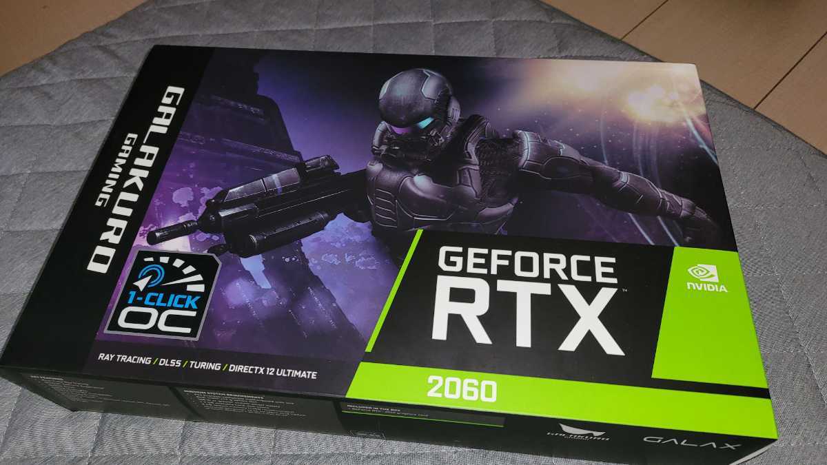 玄人志向 GALAKURO GAMING GG-RTX2060-E12GB/DF [PCIExp 12GB