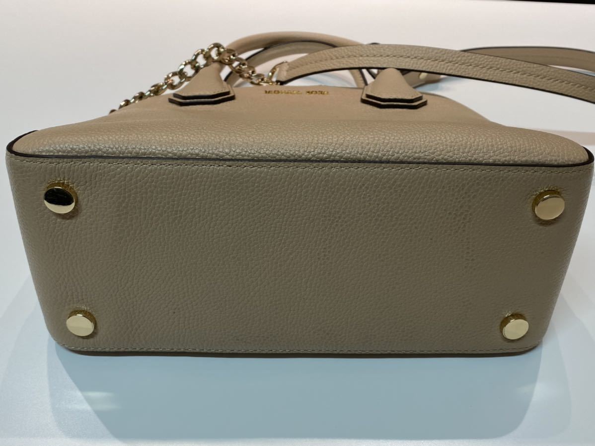正規品極上美品MICHAEL KORS マイケルコース レザー 2WAY チェーン