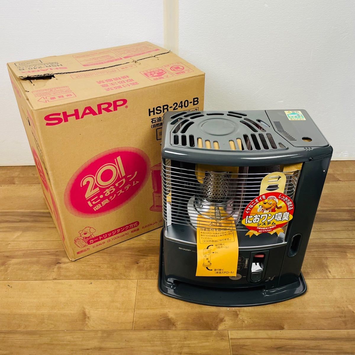 Yahoo!オークション - ☆【未使用/保管品】 SHARP シャープ ストーブ HS...