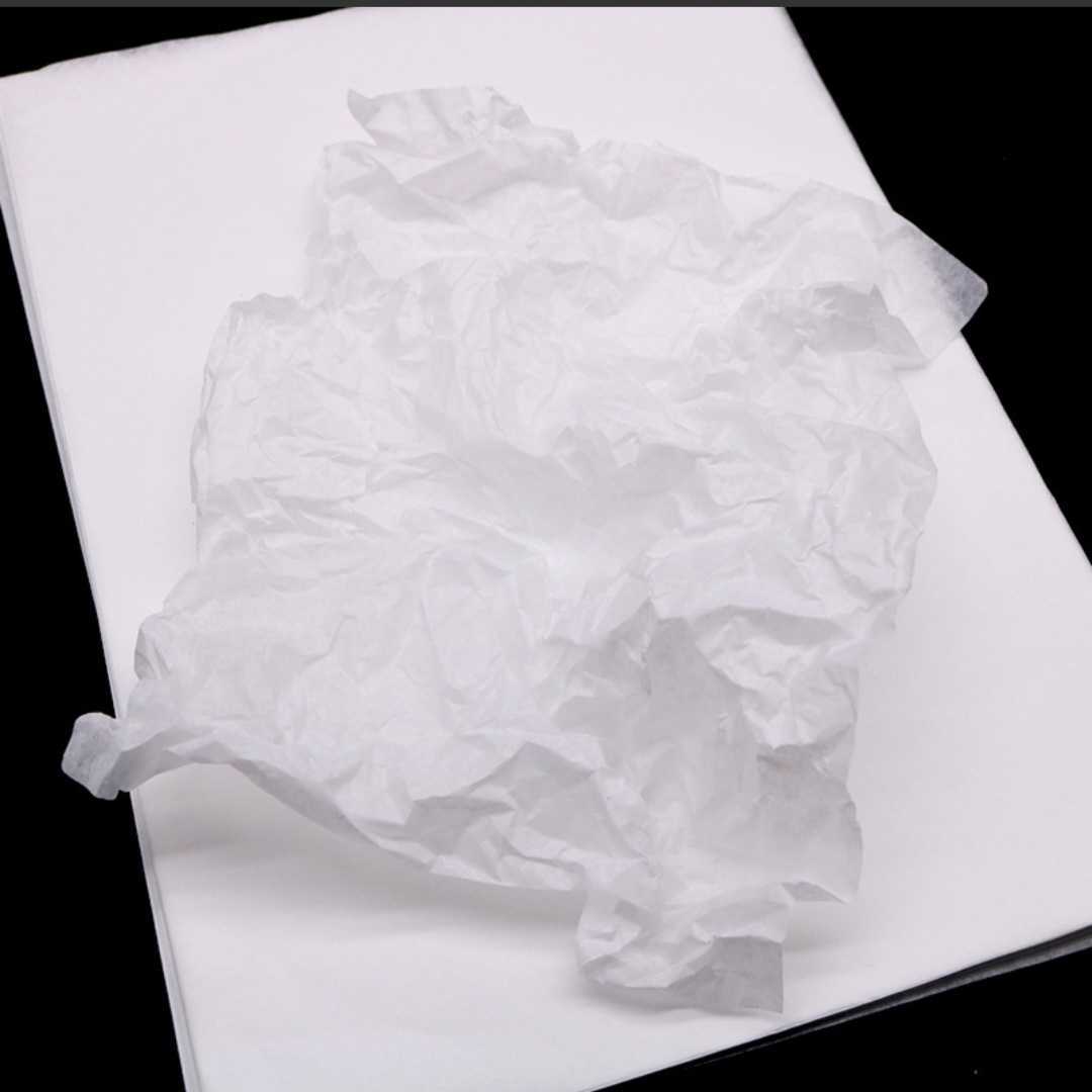 薄葉紙 インナーラップ ホワイト 白 ペーパーフラワー 緩衝材 ラッピング 包装紙 薄紙 薄い紙_画像3