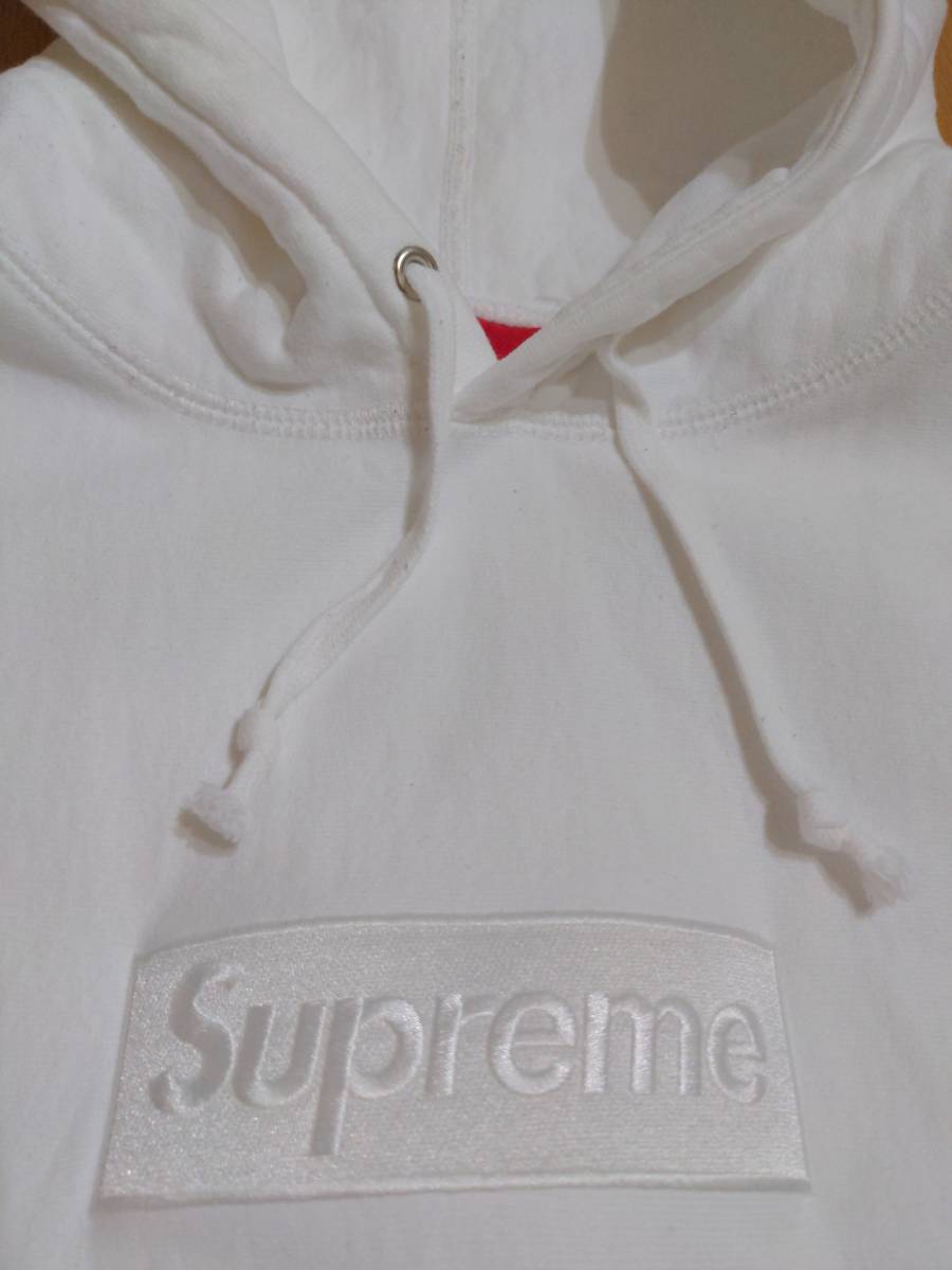 supreme Box logo パーカー 白 smk-koperasi.sch.id