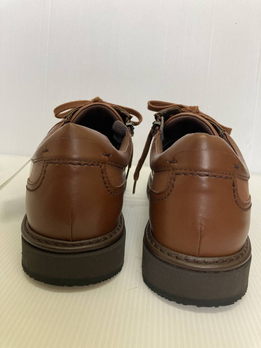 *. сделка! джентльмен кожа casual pedalaWP801T 6061( светло-коричневый / Brown )27.0. застежка-молния имеется ... надеть обувь простой ширина EEE сделано в Японии 
