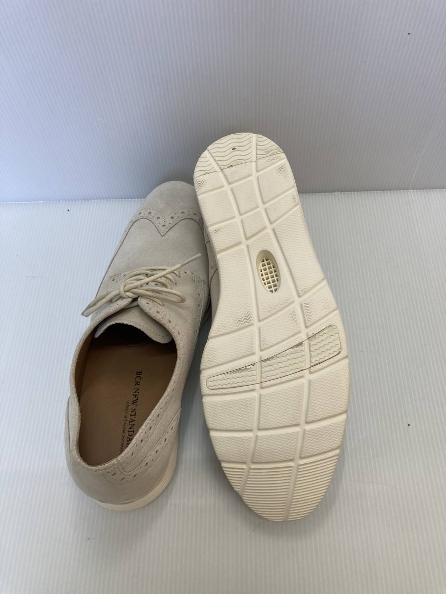 *. bargain! gentleman suede casual BC817 beige 25.0cm cord type light weight sole . sneakers with the sense street put on footwear also optimum!