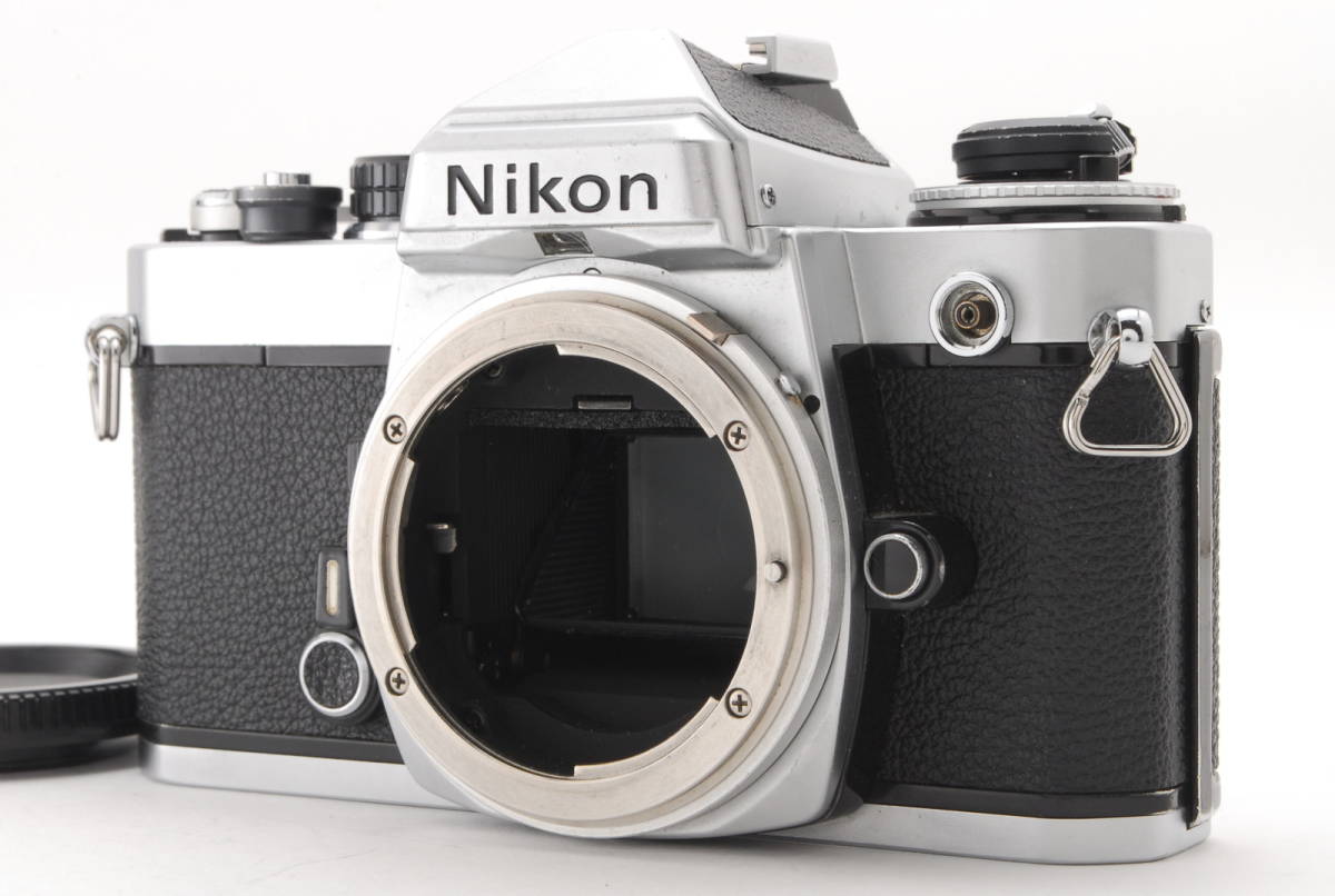 注目ブランドのギフト Nikon FE シルバー ボディ シャッター切れ、スピードも変化し、露出計動作しました。概ねキレイです。ボディキャップ付きです。 ニコン