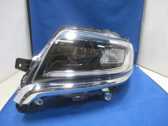 スズキ スペーシアカスタム MK53S 左ライト/左ヘッドライト LED 純正