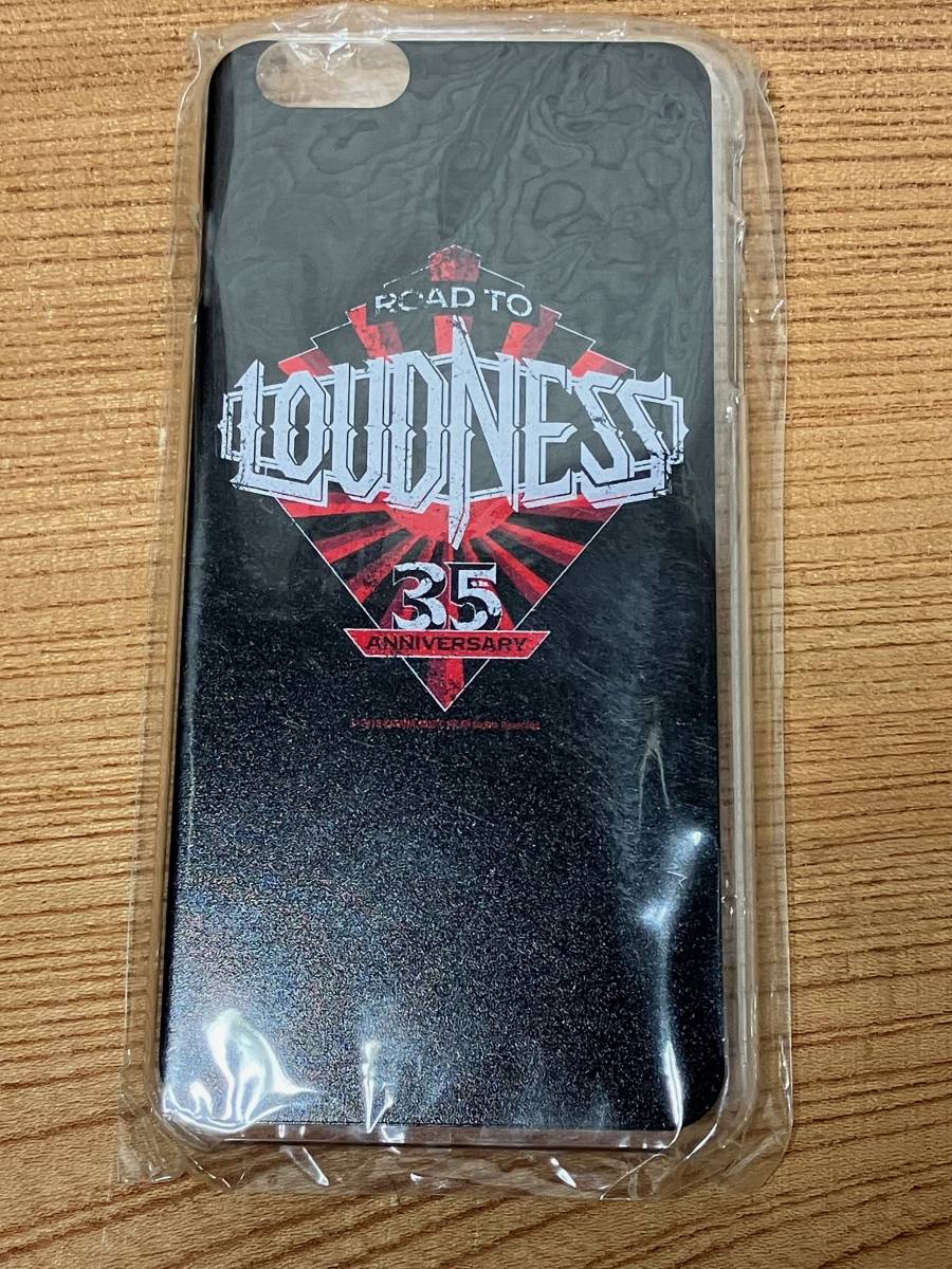 スマホケース LOUDNESS iPhone６ケース【BLK】 35周年ロゴ 35th Anniversary Special Live SAMSARA FLIGHT ラウドネス 高崎晃 二井原実_画像1