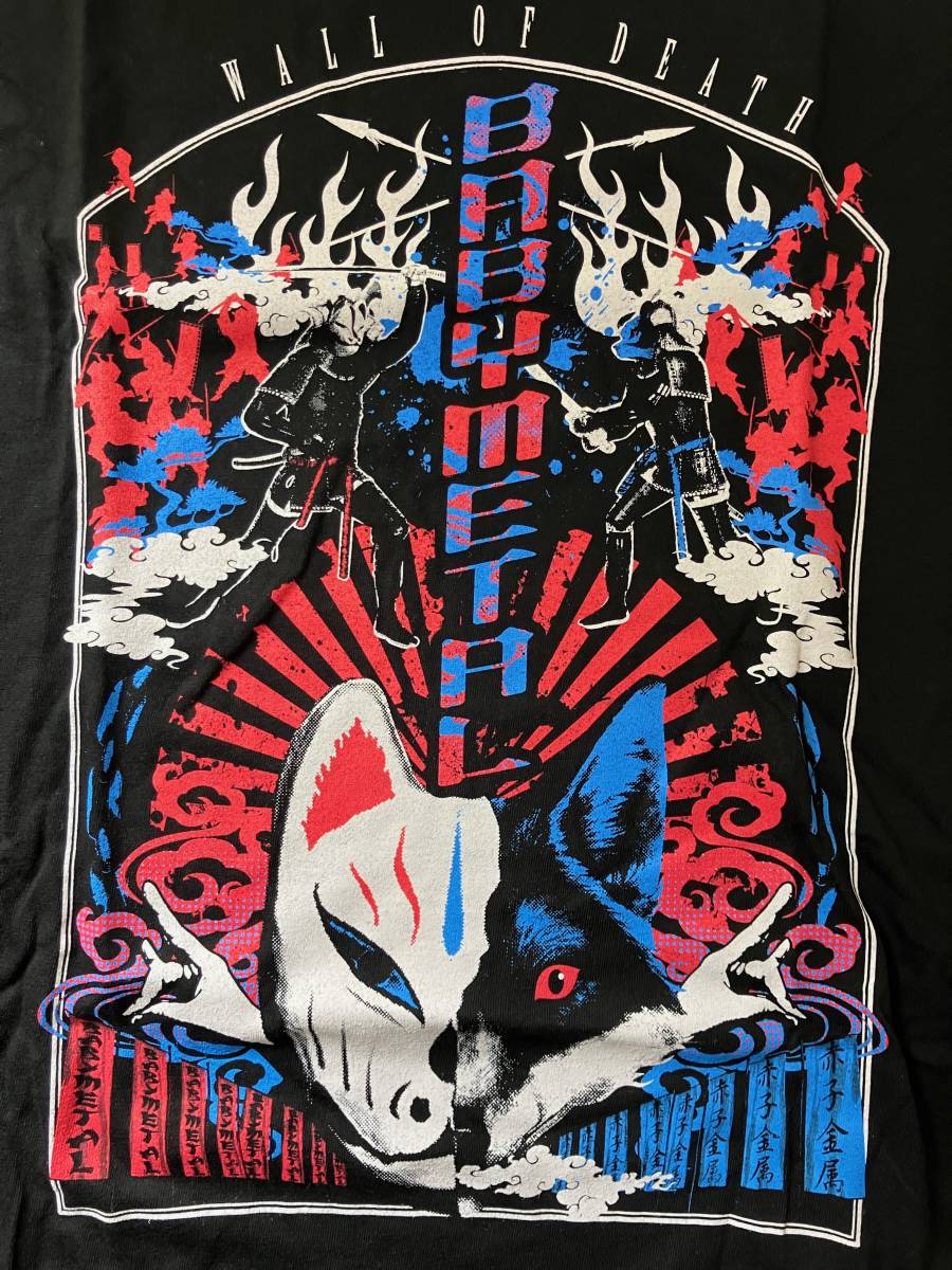 BABYMETAL ベビーメタル「LEGEND2015」TEE サイズM Tシャツ 新春キツネ祭り 中元すず香 水野由結 菊地最愛 岡崎百々子 藤平華乃 鞘師里穂_画像1