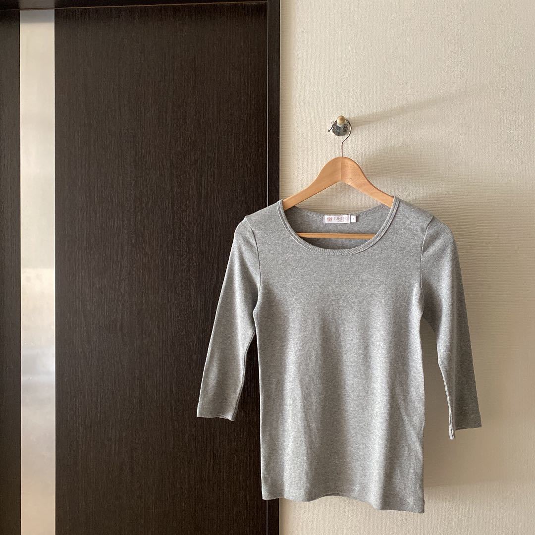 定番モデル　ビショップ購入　SUNSPEL サンスペル　トップス　Tシャツ　コットン100%　Sサイズ　日本製