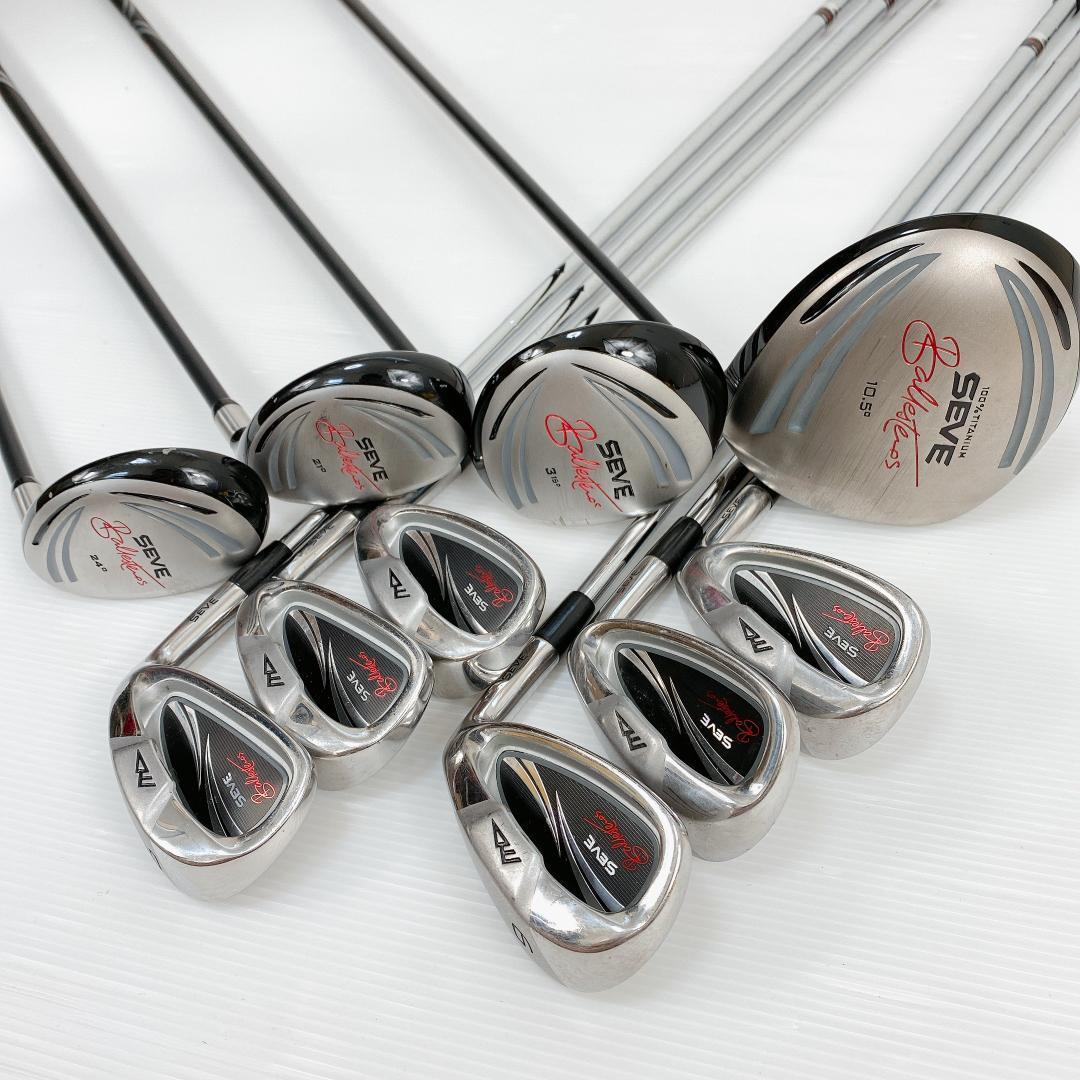 訳あり】メンズ ゴルフ クラブ セット SEVE 初心者 ビギナー 11 訳あり】メンズ ゴルフ クラブ セット SEVE 初心者 ビギナー 11