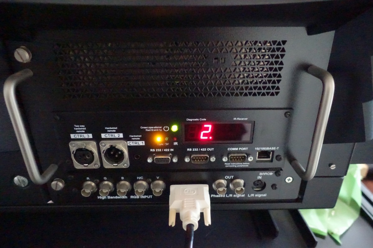 B ランプ236時間 BARCO 業務用 大型プロジェクター Galaxy Warp 6+ Classic バルコ AC200V_画像9