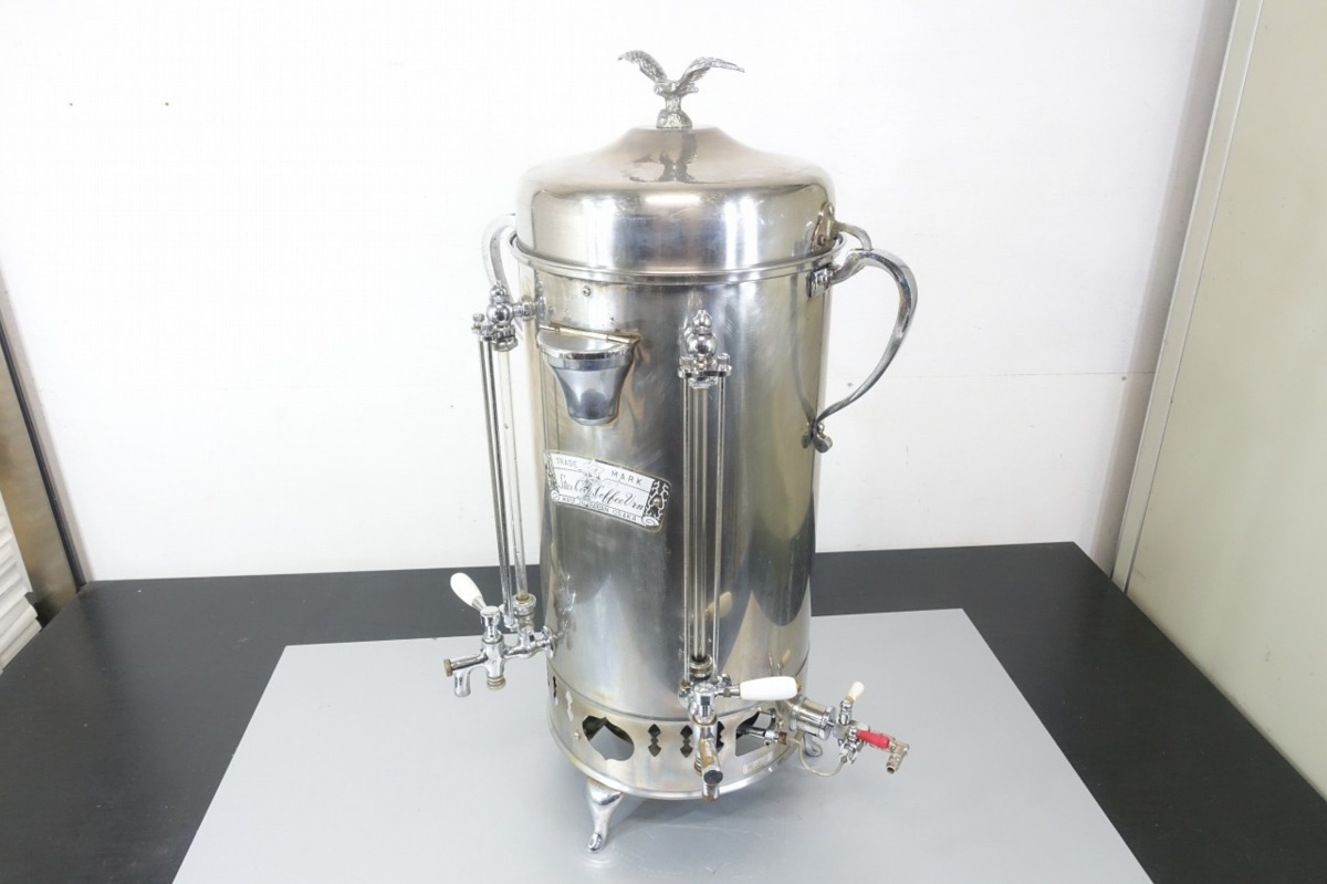 スタークック　LPガス式　コーヒー沸かし器　コーヒーポット　保温器　湯煎　Coffee Urn　コーヒーサーバー Star Cook　レトロ　喫茶店　B