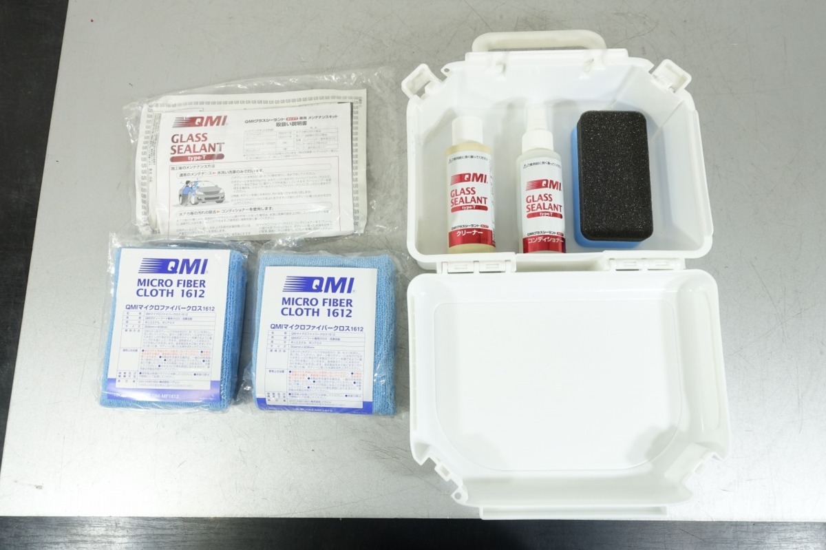  unused stock goods QMI glass sealant maintenance kit type T coating automobile car 