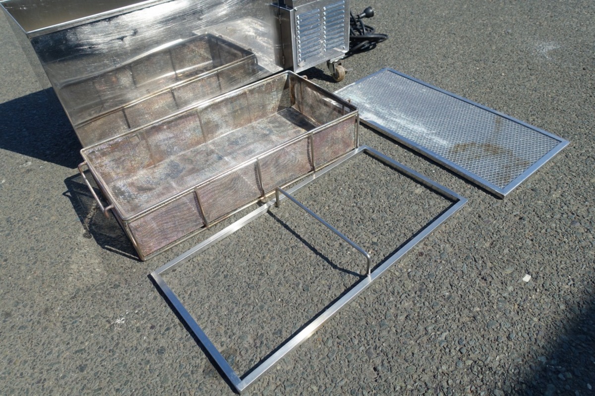 業務用 電動 食用油濾過機 油こし機 モーター出力:200W ろ過器 100V 業務用 電動 食用油濾過機 油こし機 モーター出力:200W ろ過器 100V