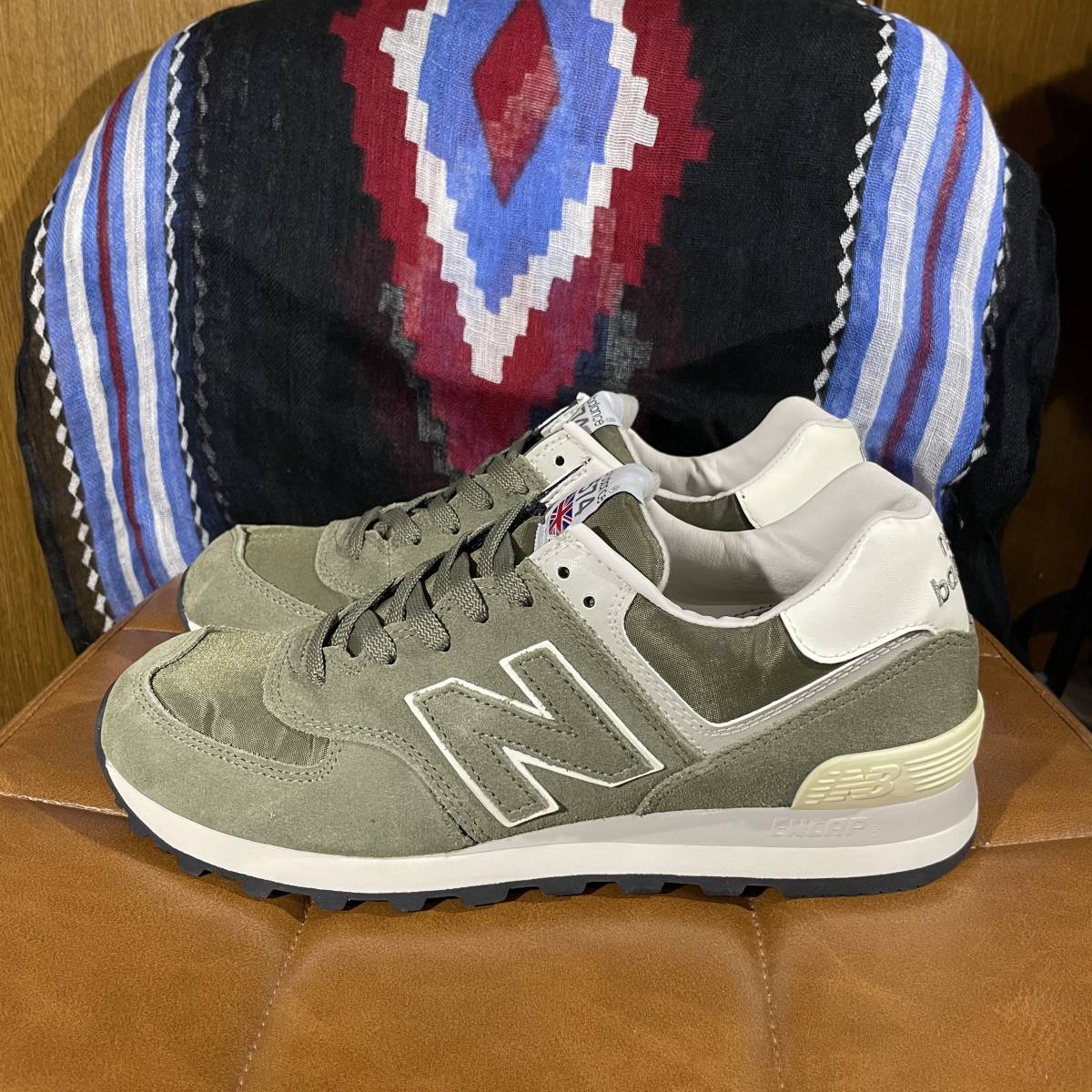 ★未使用品 超貴重 new balance ML574 UOL made in England 26.5cm US8.5 UK8.0 ニューバランス 英国製 イングランド atmos mita ★_画像1