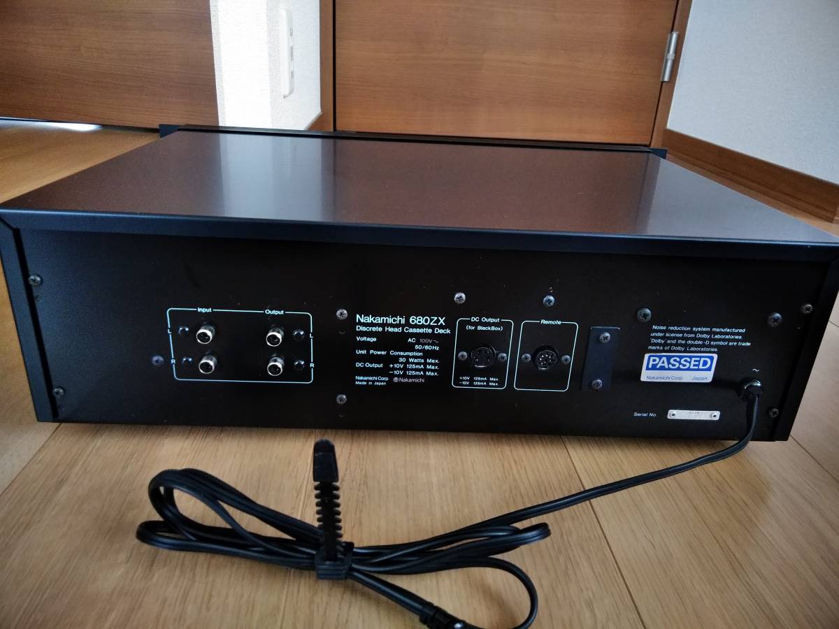 Nakamichi ナカミチ 高級 3ヘッド カセットデッキ 名機 680ZX Nakamichi ナカミチ 高級 3ヘッド カセットデッキ 名機 680ZX