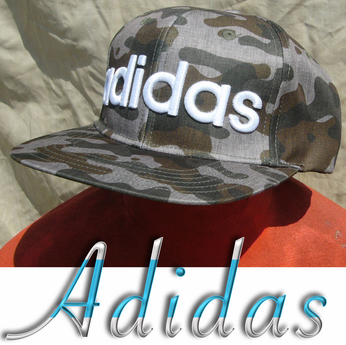 即決■adidas■あーむあーみーぱーみーcap■■古着_画像1