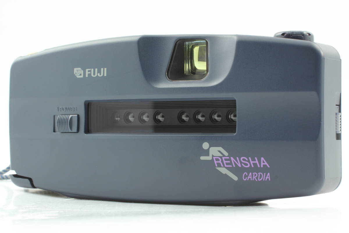 良品】Fuji Fujifilm Cardia Rensha Byu-N SLR Film Camera Strap 富士フイルム 0909@Kv 