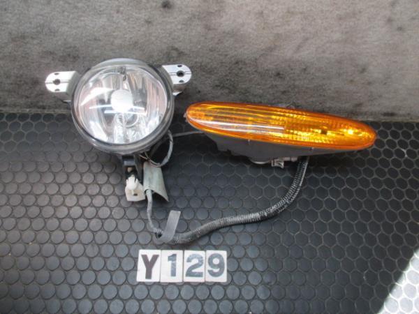  Jaguar Sovereign J23LB left turn signal lamp corner lens foglamp light fog light 2 point No.Y129