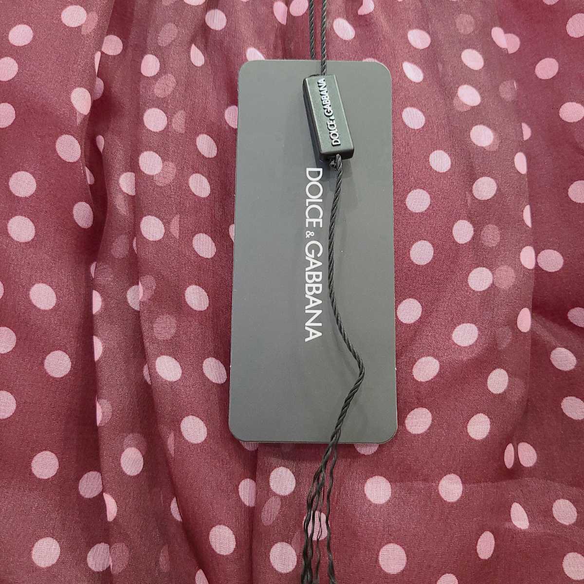 新品未使用】 Dolce & Gabana ドルガバ ミニワンピース ドット 水玉