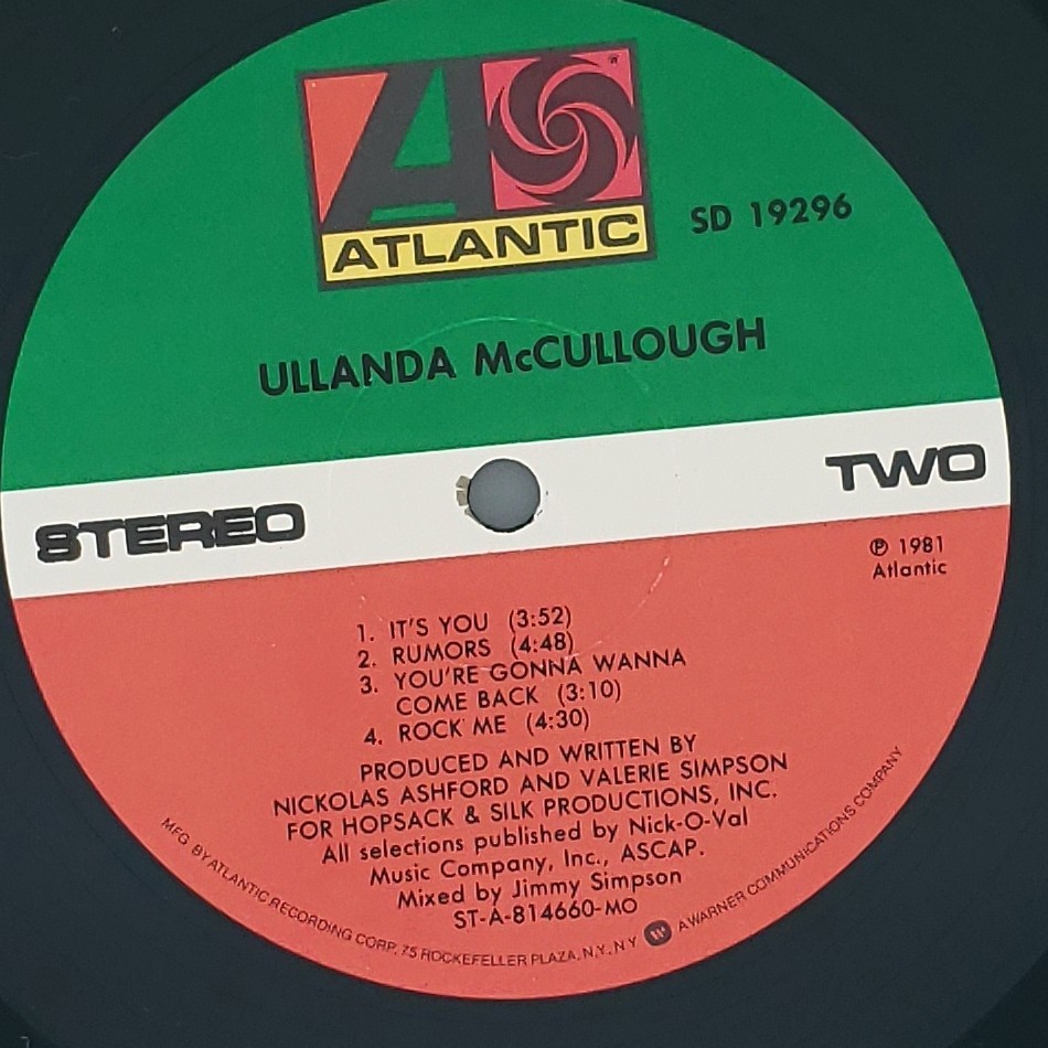  good record shop P-3334*LP* US foreign record Soul, Discou Ran da* Mac rough Ullanda McCullough|1981 postage together 480