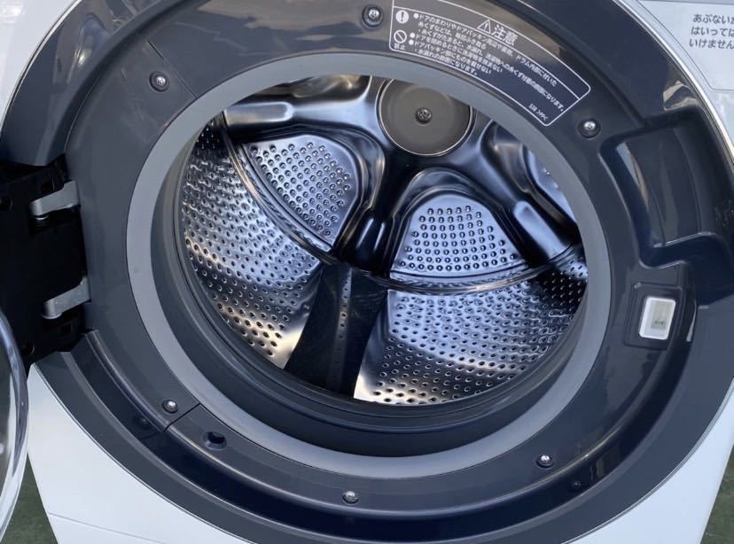 BDK148 HITACHI 日立 10kg/6kg ななめ型 ドラム式洗濯乾燥機 BD-S3800L ビッグドラム 左開き 動作確認済み 2016年製 取扱説明書付き_画像3