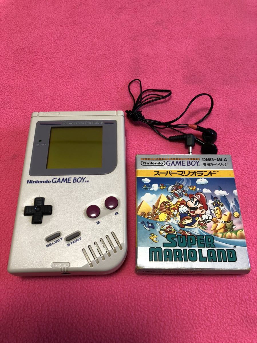 Nintendo 任天堂 初代ゲームボーイ DMG-01 当時物！スーパーマリオ 