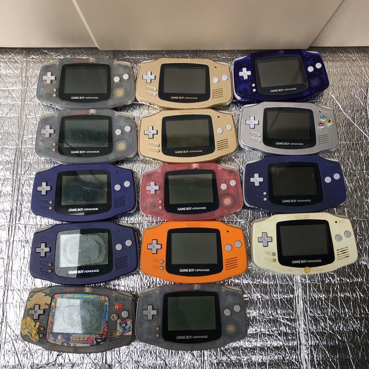 ゲームボーイアドバンス 14台 AGB-001 ジャンク品 まとめて 本体