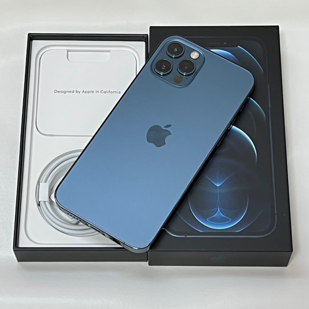 期間限定特価】 極美品iPhone12pro256GBパシフィックブルー econet.bi