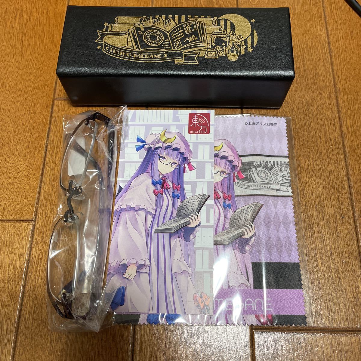 TOHOMEGANE 東方眼鏡 パチュリーモデル 執事眼鏡 付属品完備