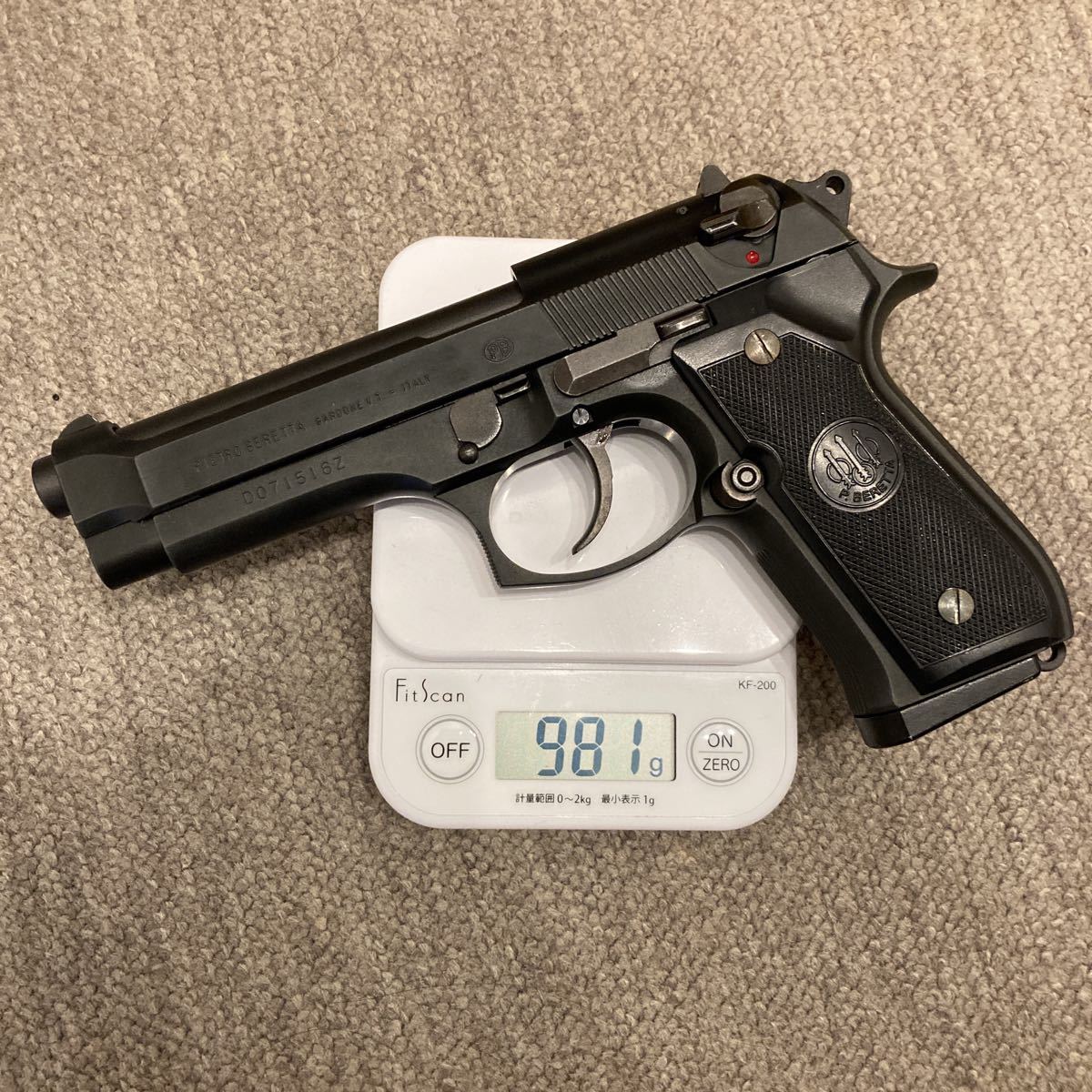 WA SCW ウエスタンアームズ ベレッタM92FS エクスポート カーボン